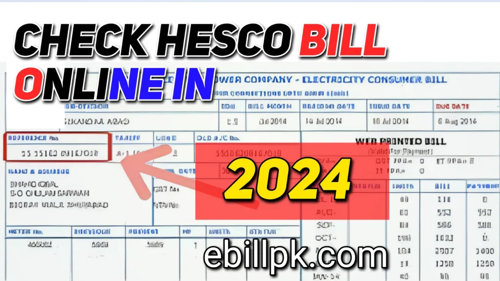 Hesco online bill