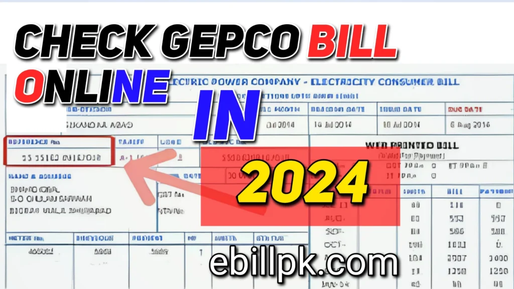 GEPCO Bill Online