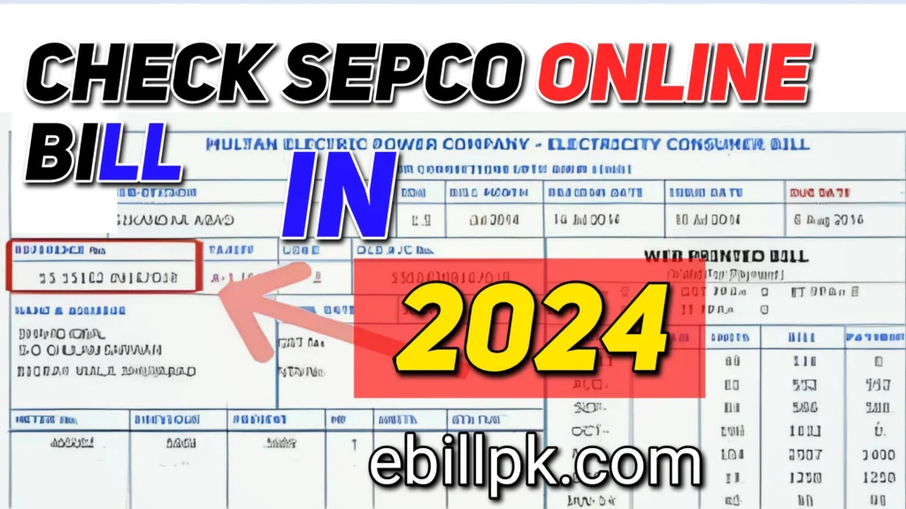 Sepco online bill