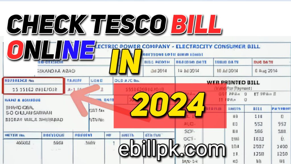 Tesco Online Bill