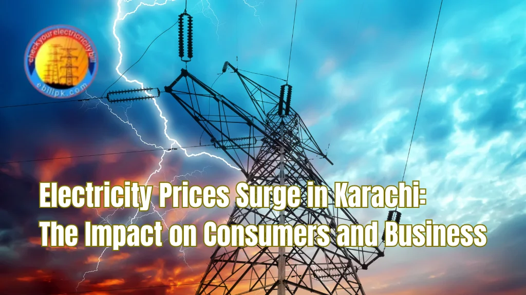 Karachi’s Electricity Consumers Face Another Inflation Blow